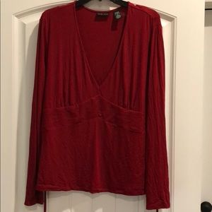 Red blouse by New York & Co